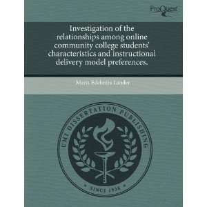 com Investigation of the relationships among online community college 