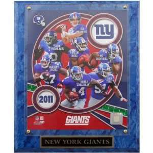  New York Giants 2011 Team Composite Plaque Sports 
