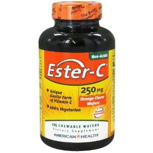 American Health Ester C 250 mg 125 chewable tablets 125 tablet Health 