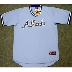  ATLANTA BRAVES 1980s Majestic Cooperstown Throwback Away 