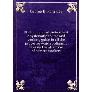  Photograph instruction text a systematic course and 