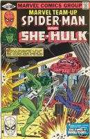 Marvel Team Up Spider Man She Hulk comics # 107 VF/NM  
