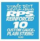 Ernie Ball 1030 Electric / Acoustic Guitar Reinforced Plain .010 