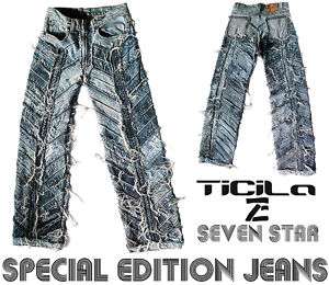 Ticila SEVEN STAR INDIAN Special Edition Handmade Jeans  