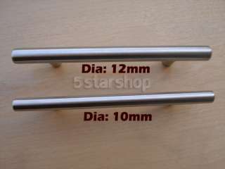 10 Stainless steel Kitchen Cabinet Bar Pull Handle 10  