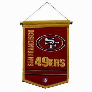  San Francisco 49ers NFL Traditions Banner (12x18) Sports 