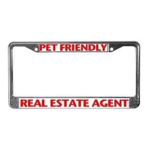  PET FRIENDLY Plate Frame House License Plate Frame by 