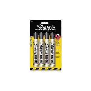  Sharpie 15661PP   King Size Permanent Markers, Black, 4 