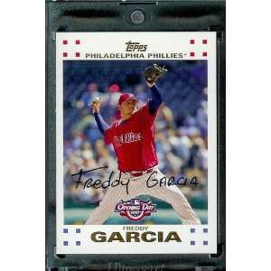  2007 Topps Opening Day #37 Freddy Garcia Phillies   Mint 