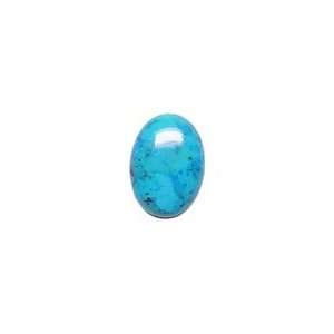  14x10mm Stabilized Turquoise Oval Cabochon   Pack Of 1 