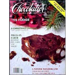 Chocolatier Magazine December 1993 Fudge, Pies, Tarts, Tortes 