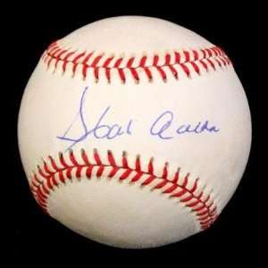 Hank Aaron Autographed Baseball   Onl Psa dna #p95830   Autographed 