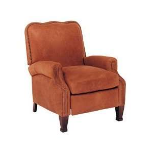   Chair With Nailheads Nolan Designer Style Leather Reclining Chair