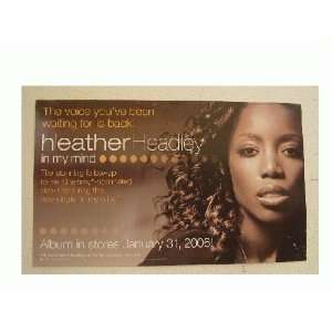  Heather Headley Poster Great Face Shot In My Mind 