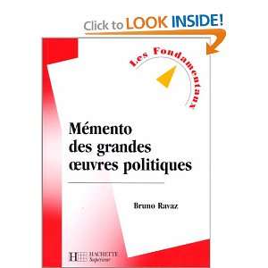  Mémento des grandes oeuvres politiques (9782011452979 