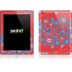  Chicago Cubs   Red Primary Logo Blast skin for Apple iPad 