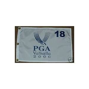  2000 PGA Championship Pin Flag VALHALLA Tiger Woods 