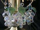 Stained Glass Mini Accent Lamp Light   Grapes Design