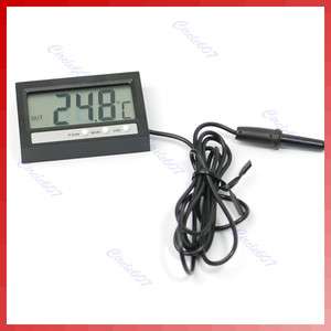 In Out LCD Dual Way Digital Car Thermometer & Clock ST2  