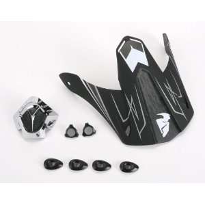  Thor Matte Black Accessory Kit for Thor Helmets 1320320 