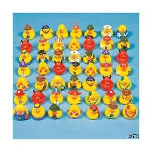  Lot of 50 Assorted Rubber Ducks Toys & Games