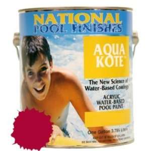 National Paint Swimming Pool Aqua Kote Paint   Red Toys 