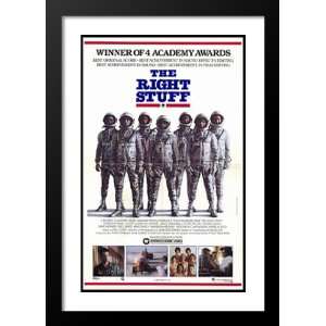 The Right Stuff 32x45 Framed and Double Matted Movie Poster   Style C 