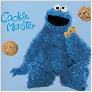  Sesame Street Cookie Monster Peel & Stick Giant Wall Decal 