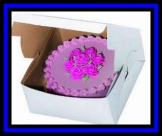 NEW Wilton ***WHITE CAKE BOX   12x12x6 inches***  