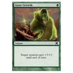  Magic the Gathering   Giant Growth   Tenth Edition   Foil 