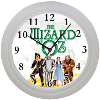 Framed Wall Clock Wizard of Oz Judy Garland Fan Ideal Gift Bedroom 