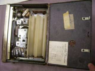 Vintage Sportamatic Transistor Auto Radio Works  