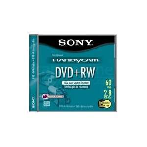   DVD+RW, 4.7GB, 4x, Double sided Single pack w/ hang tab Electronics
