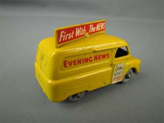 1957 Matchbox Lesney #42 Evening News Van Gray Wheels  