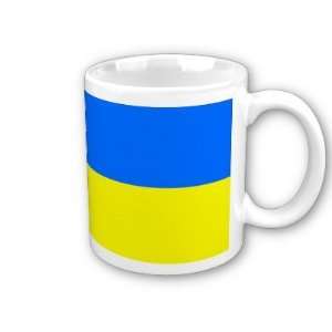 Ukraine Flag Coffee Cup