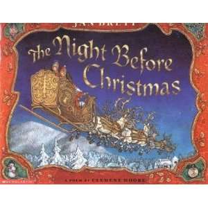   Before Christmas (9780590120562) Clement Moore, Jan Brett Books