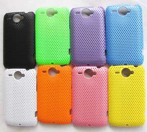 mesh hole Hard case back cover protect for HTC Wildfire G8  