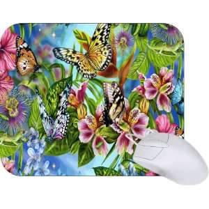  Rikki Knight Butterfly Art Design Mouse Pad Mousepad 