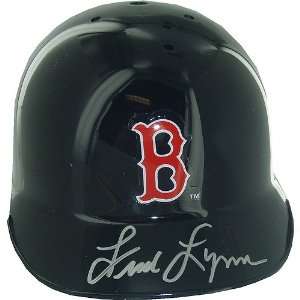  Fred Lynn Red Sox Mini Batting Helmet    Autographed MLB 