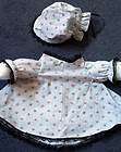 Lawn Goose Clothes Pink Roses and Black Polka Dots Calico Dress 