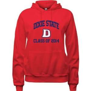   Red Womens Class of 2014 Arch Hooded Sweatshirt