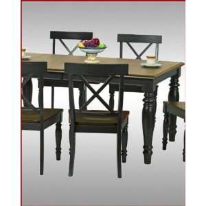  Winners Only Dining Table in Chestnut/Espresso WO 