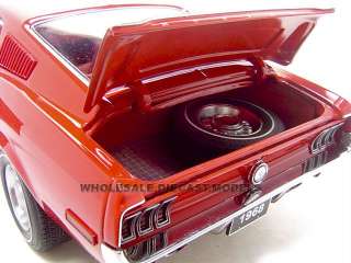 1968 FORD MUSTANG GT 390 RED 118 AUTOART  
