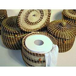 Maya Basket for Toilet Paper (Belize)  
