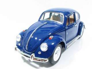 Superior 1967 Volkswagen Beetle Blue N/B 1/18 Diecast Car  