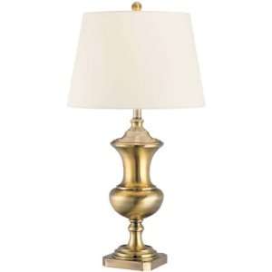  Macon Antique Brass Table Lamp