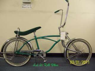 20 LOWRIDER BIKE WITH 72 SPOKES BENT FORK COASTER  