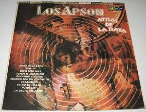 LOS APSON   ATRAS DE LA RAYA   MEXICAN garage LP  