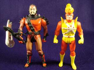 Steppenwolf and Firestorm DC Super Powers Loose Nice  