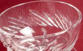 WATERFORD crystal MICHELE pttrn FOOTED DESSERT BOWL  